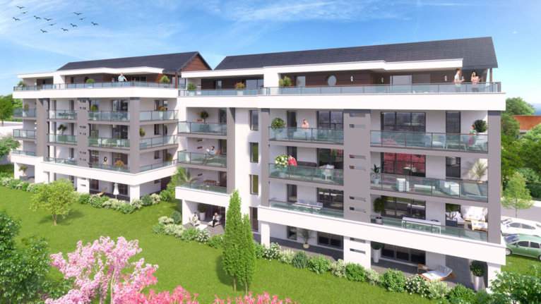 Appartements neufs aux Térrasses Félix - La Roche-Sur-Foron - ANTHEUS PROMOTION