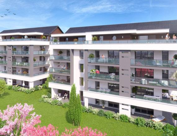 Appartements neufs aux Térrasses Félix - La Roche-Sur-Foron - ANTHEUS PROMOTION