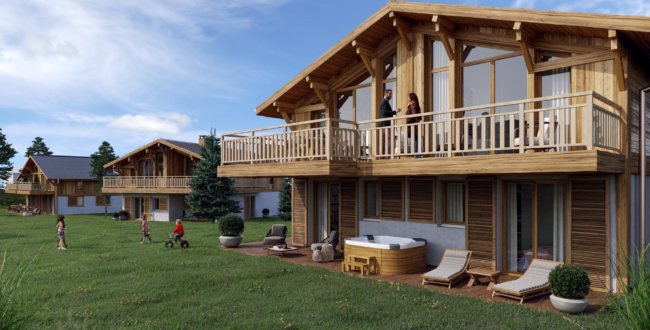 Les Chalets du Paradis Blanc Chamonix - Antheus Promotion Les Chalets du Paradis Blanc Chamonix - Antheus Promotion